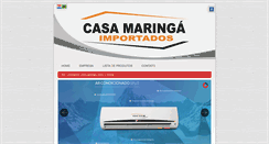 Desktop Screenshot of casamaringa.net