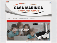 Tablet Screenshot of casamaringa.net